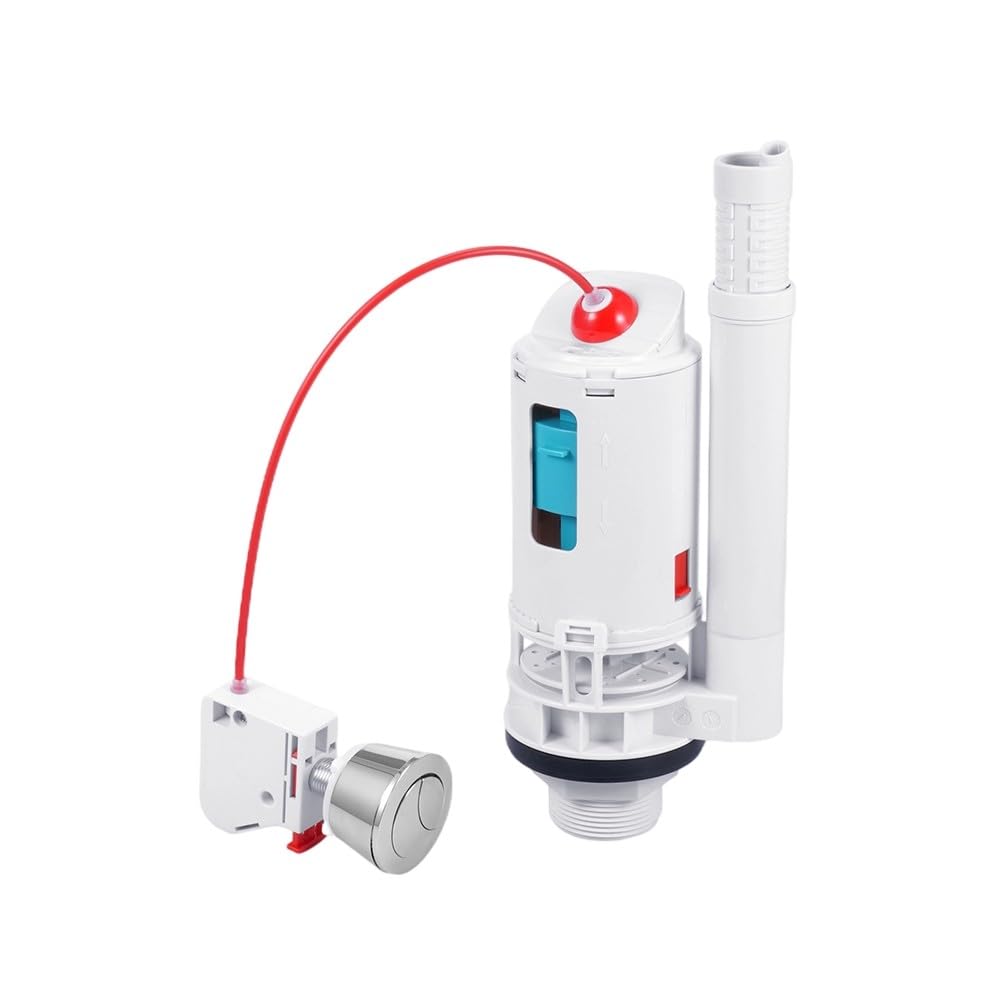 Kit de double valve de chasse d'eau universel avec mécanisme de remplacement WC