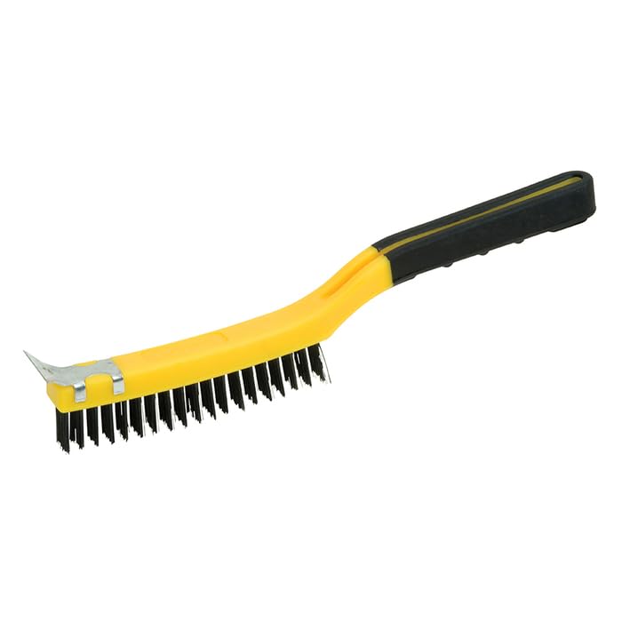 HYDE Tools 46806 Wire Brush/Scraper