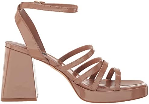 Nine West Women's TERISS Heeled Sandal, Clay 101, 6 | Image 5