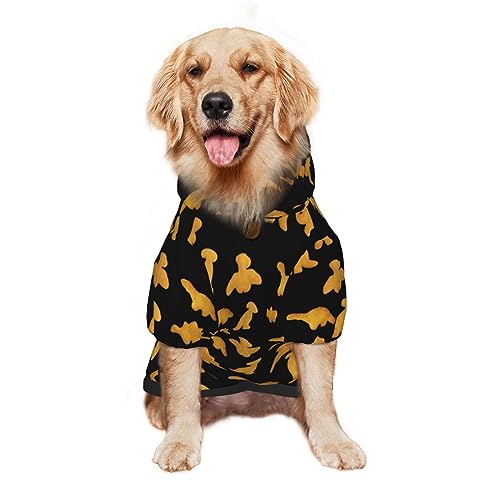 Disfraz para perro Dinosaurio Sudadera con capucha grande miniatura 3