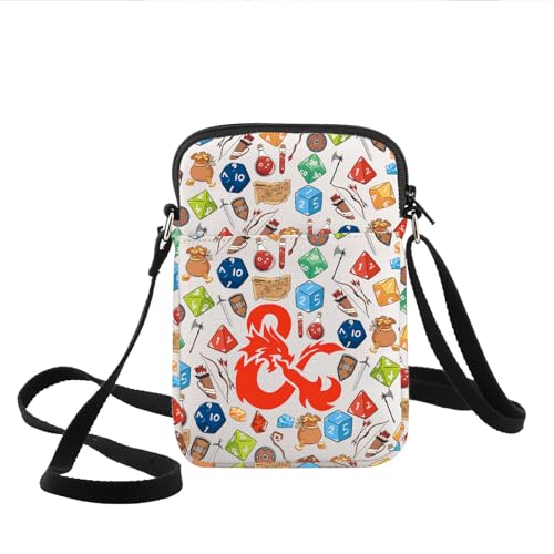 KEYCHIN Game Master Crossbody Bag Legends of Fantasy Gifts Questers & Creatures Shoulder Bag Heroes and Realms Merch