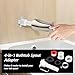Tub Spout Diverter Repair Kit with Assembly Tool,Four in One Tub Spout Adapter,Bathtub Spout Adapter Kit Fits 1/2'' Copper Pipe,1/2'' IPS and 3/4'' IPS