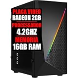 PC GAMER CPU 4.2GHZ, PLACA VIDEO 2GB, 16GB RAM, SSD 480GB (8GB RAM + SSD 120GB)