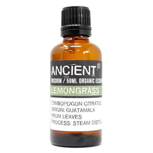 Huile essentielle de lemongrass bio 50ml flacon verre pour diffuseur aromatique