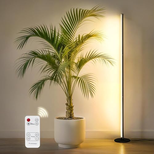 WAMBORY LED Grow Light for Indoor Plants Full Spectrum Plant Lights for Seed Starting with Timer and Dimmable Standing Plant Growing Lamp with Hanging Accessory for Greenhouse Indoor Garden