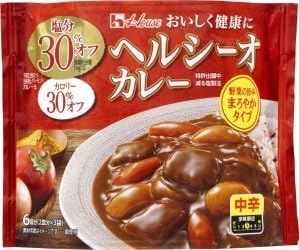 Amazon 塩分 カロリー30 カット ヘルシーオカレー 減塩 カレールウ 中辛 野菜の旨味まろやかタイプ 減塩セット カレールー 通販