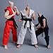 Meetoget 1/12 Scale Male Figure Doll Judo Clothes for 6 inch Action Figure Judo PM001US,Navy