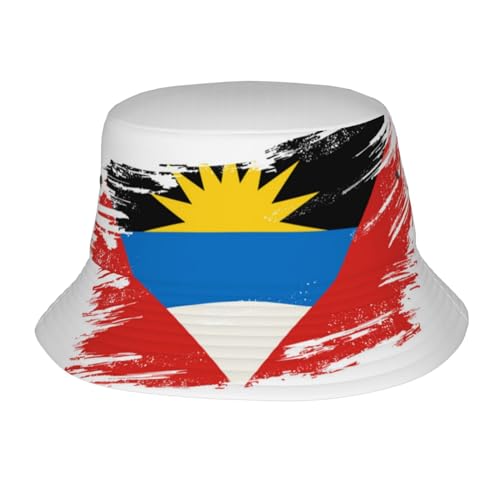 HACXZ Casquette de pêcheur d'Antigua-et-Barbuda, Chapeau Drapeau d'Antigua-et-Barbuda, Chapeaux bob Belges pour Femmes et Hommes