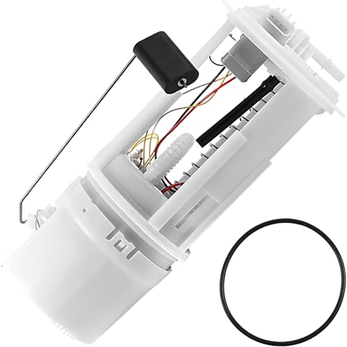 E7200M Electric Fuel Pump Module Assembly with Sending Unit Fit for Jeep TJ Wrangler 2005 2006, 2.4L 4.0L, Gas, Replace OE 5161335AD, 5161335AE