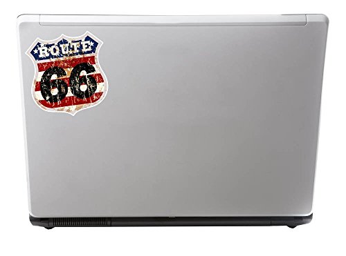 DestinationVinyl 2 x 15cm/150mm Route 66 Adesivo