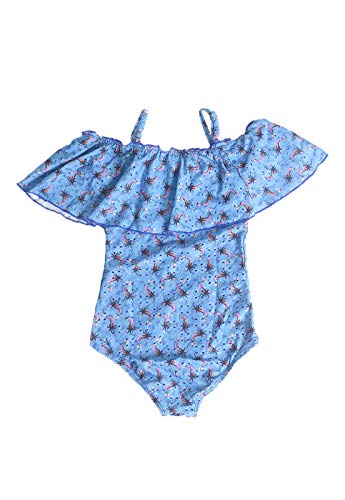 Biquíni Kids Ciganinha Ravenia - Estampa Azul Ravenia - 08