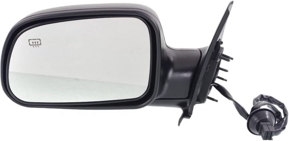 For Jeep Grand Cherokee 1999-2004 Door Mirror Driver Side | Power | Heated | Textured | Replacement For 55155233AE | CH1320169