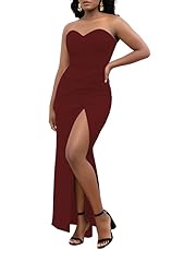 Burgundy Dress for Women