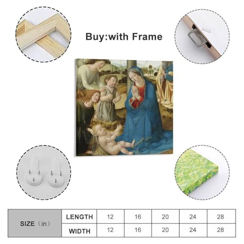Impression sur Toile de Cosimo Rosselli pour Décoration Salon - 2