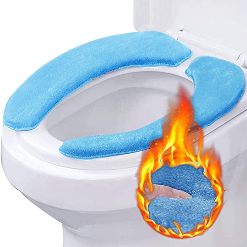 ROMINVIC WC Sitzkissen,Toilettensitzauflagen Waschbar Tuch,Memory WC Sitzkissen,Elektrostatische Absorption WC Sitz,für Damen, Erwartete Mamas, ältere Menschen