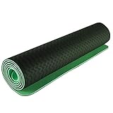 LIUJUAN Yoga Mat 6 Mm Tpe Yoga Mat Milieubescherming Anti-Skid Verbreding En Verdikking Beginners Fitness Mat Yoga Mat