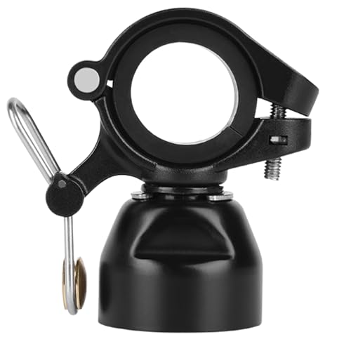 Campana para scooter, campana clásica, abrazadera ajustable, alertas audibles, estilo clásico, accesorio portátil, ajuste cómodo, anillo de bocina para exteriores, vehículos, scooter