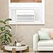 Whirlpool 15,000 BTU Window Mounted Inverter Air Conditioner with Quiet, High Efficiency Operation and Remote, Window AC Unit for Apartment, Living Room, Bedroom, Large Rooms up to 700 Square Feet