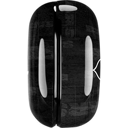 Skinit Decal Audio Skin Compatible with Samsung Galaxy Buds Pro - Officially Licensed NFL Chicago Bears Black & White Design