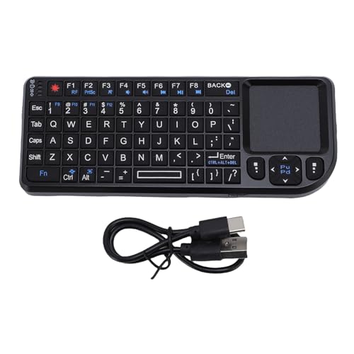 Teclado inalámbrico con panel táctil ultra delgado soluciona la escritura lenta en TV