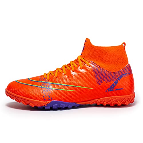 BOTEMAN Fußballschuhe Herren High Top Spike Cleats Trainingsschuhe Kinder Fußball Stiefel Unisex - Image 5