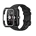 [2-Pack] Senter Case Cover for Oppo Watch 3 pro case, Hard PC PC Protective Shell Case Cover for Oppo Watch 3 pro Smart Watch