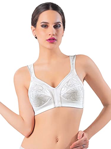 Image of Dazzle 61827 Women's Non Wired Non Padded Bra (Star White 34C)