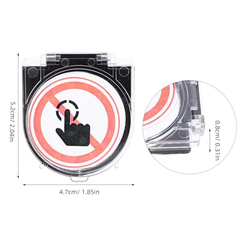 Cubierta de interruptor de plástico de 41 mm para PC y lavavajillas 2