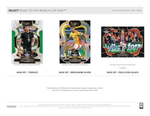 Panini Select FIFA World Cup Soccer Hobby Box