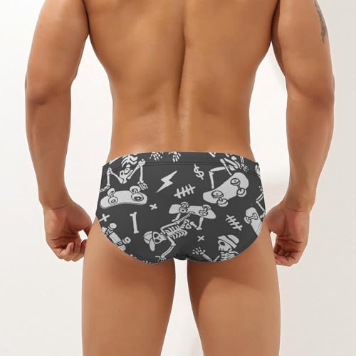 Mens Swimming Trunks Quick Dry Beach Shorts Sexy Swimsuit2