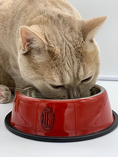A.C. Milan Only4fan S.r.l. PETBOWLACMILAN18CM Neck Warmer, Black, Unique Unisex-Adult, Nero, Taglia Unica - Image 4