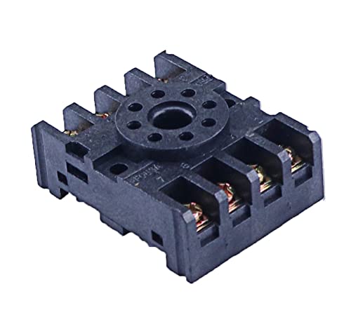 Fehauk Power On Delay Timer Time Relay 0-60 Minutes Panel Installation With Socket Base Ah2-Y Ac 220V (Size : Time And Voltage) #TOP5