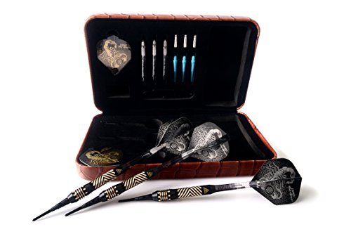 Cuesoul Black Scorpion Deluxe Freccette Punta Morbida With Luxury Case, 16 Grammi (B2307)