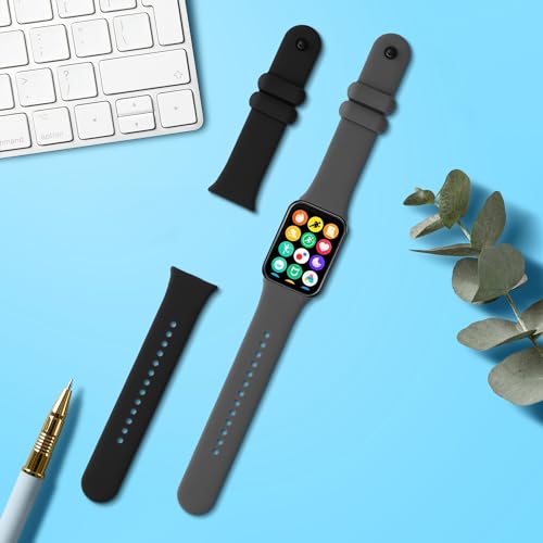 kwmobile Correas compatibles Xiaomi Mi Band 8 Pro - 2 unidades miniatura 2