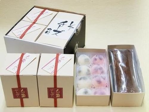 白玉ぜんざいと小倉ロールの詰合せ(レアチーズ)[創業140余年の味]