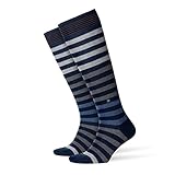 BURLINGTON Blackpool Calcetines A La Rodilla Hombre Algodón Negro Gris Más Colores Casual Y Original Para Zapatos De Trabajo O Zapatillas De Deporte 1 Par