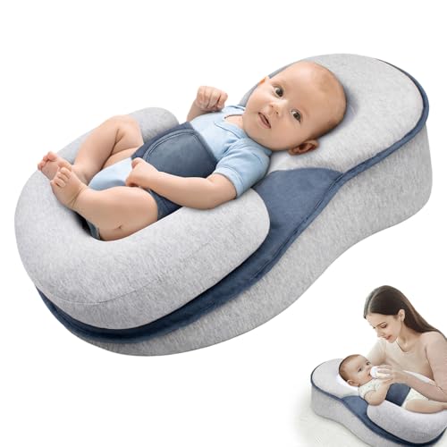 Saanerueen Baby Wedge Pillow for Newborn, Adjustable Wedge