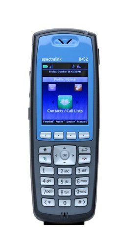 Spectralnk 8452 Blue Wireless Phone Without Lync Support, Battery and Charger Sold Separately - Part Number 2200-37163-001