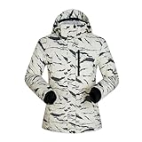 BoShiNuo Chaqueta de esquí impermeable para hombre, para deportes de montaña, chaqueta de nieve cálida para invierno, resistente al viento, ropa deportiva para ciclismo, HY010, M