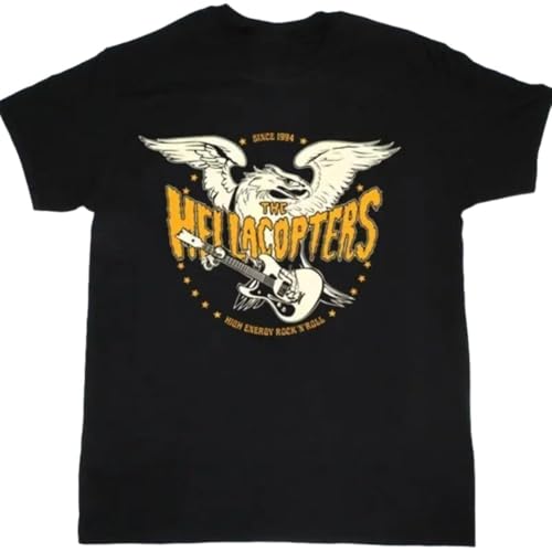 KOPHUUTR The Hellacopters Band Logo Black for Fan T Shirt