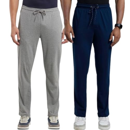Image of boffi... 100% Cotton Men's Track Pants Sporty Pack of 2
