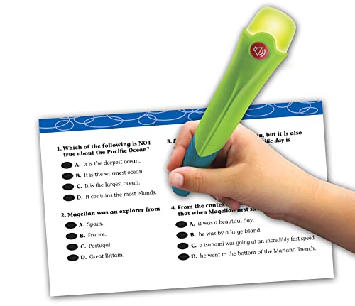Image of Teacher Created Resources Power Pen Learning Cards: Reading Comprehension Grade 5 (TCR6468)