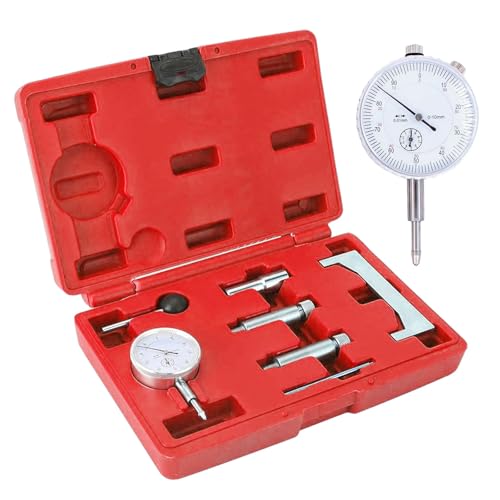 Outil de Réglage de la Pompe Injection, Outils Arbre à Cames Calage de la Pompe Injection Cadran de Réglage Statique Démarrage de la Pompe Diesel Kit...