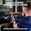 Logitech G G29 SE Driving Force - volante e pedali da corsa, ritorno di forza dinamico, vera pelle Driving Force Shifter - Per PS5, PS4 and PC, Mac - Nero