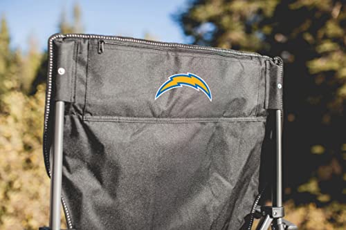 Image of Picnic TIME NFL Unisex-Adult NFL Outlander Folding Camping Chair with Cooler, Heavy Duty Beach Chair