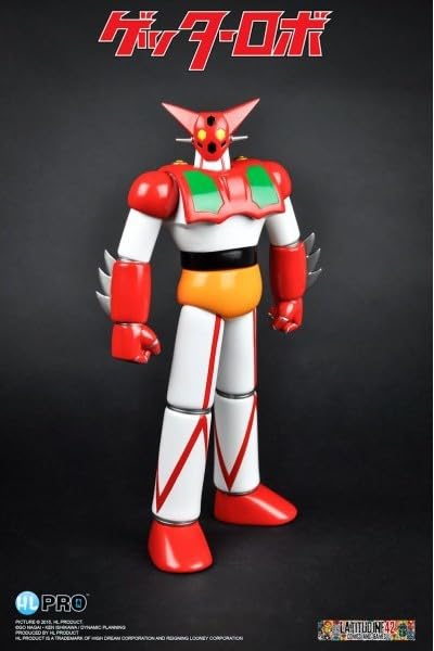 Getter Robot 23 Cm High Dream Vinyl Figura Estatuilla Botas Desechable
