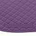 TuffRider Basic Pony Saddle Pad – Diamond Quilted, Flannel Lined, Breathable Schooling Pad for Horses - Purple