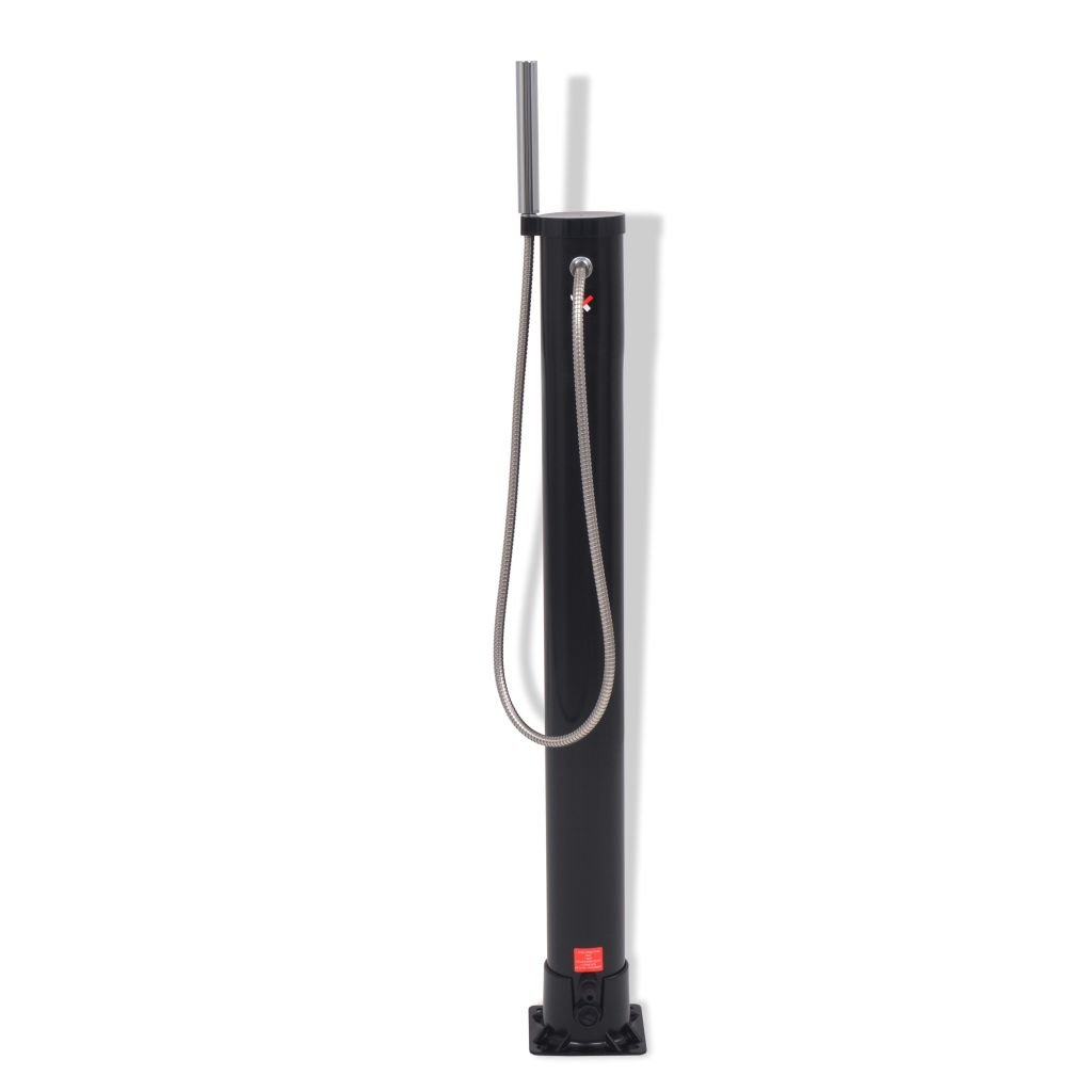 Festnight Doccia Solare in Inox 8 L Altezza 115 cm PVC Acciaio da Giardino/Piscina per Esterno