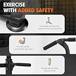 SogesHome Power Tower Pull Up Bar and Dip Station, Height Adjustable Dip Stand Exercise Machine for Home Gym, Multi-Functional Free Standing Strength Training Fitness Workout Station - Image 5