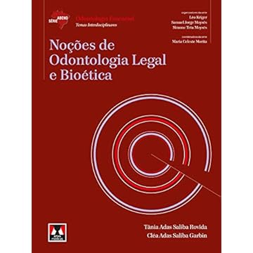 Capa do livro Noções de Odontologia Legal e Bioética